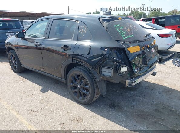 3CZRZ1H55RM740389 2024 HONDA HR-V Black Հետևի ձախ