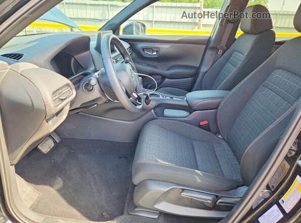 3CZRZ1H55TM704807 2026 HONDA HR-V Black წინა სალონის ხედი