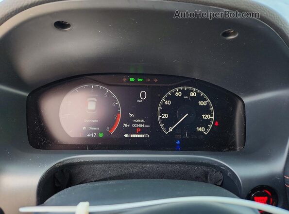 3CZRZ1H55TM704807 2026 HONDA HR-V Black ხელსაწყოთა პანელის ხედი