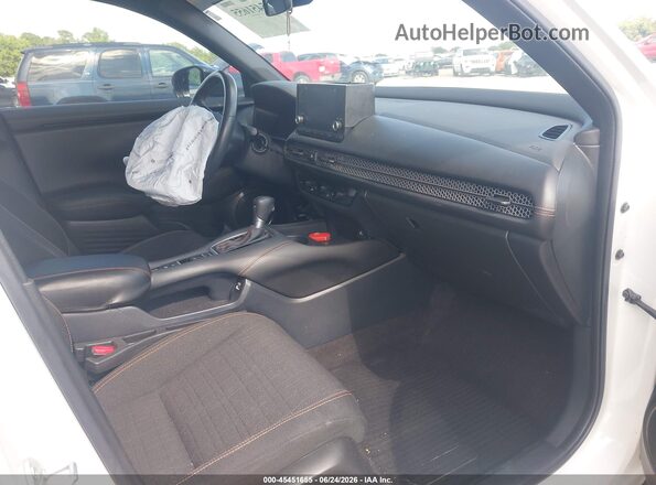3CZRZ1H56PM711612 2023 HONDA HR-V White Vista interior delantera