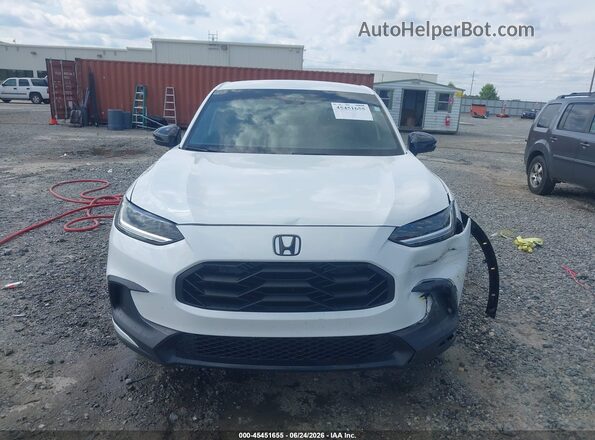 3CZRZ1H56PM711612 2023 HONDA HR-V White Vista del cuadro de instrumentos