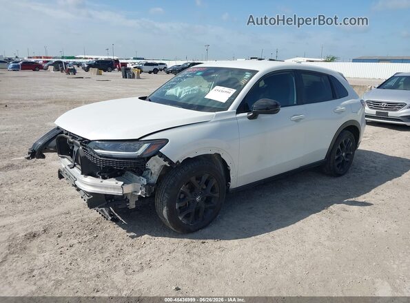 3CZRZ1H56PM730001 2023 HONDA HR-V Белый Передняя левая четверть