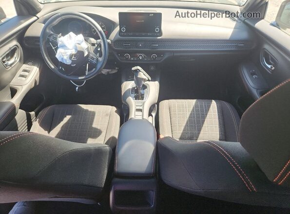 3CZRZ1H56RM750929 2024 HONDA HR-V Turquoise Widok deski rozdzielczej