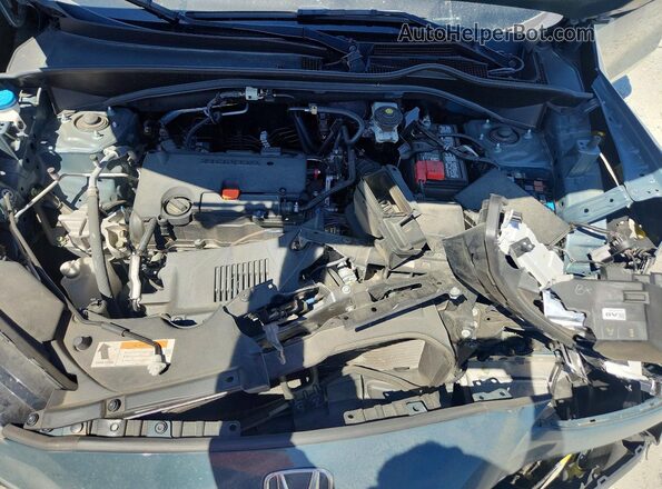 3CZRZ1H56RM750929 2024 HONDA HR-V Turquoise Widok wnętrza z tyłu