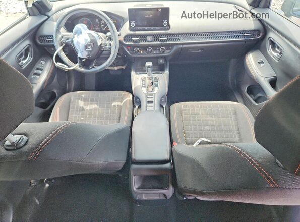 3CZRZ1H56SM704782 2025 HONDA HR-V Black Dashboard view
