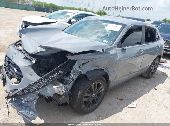 3CZRZ1H56TM718103 2026 HONDA HR-V Gray Առջևի ձախ երեք քառորդ տեսարան