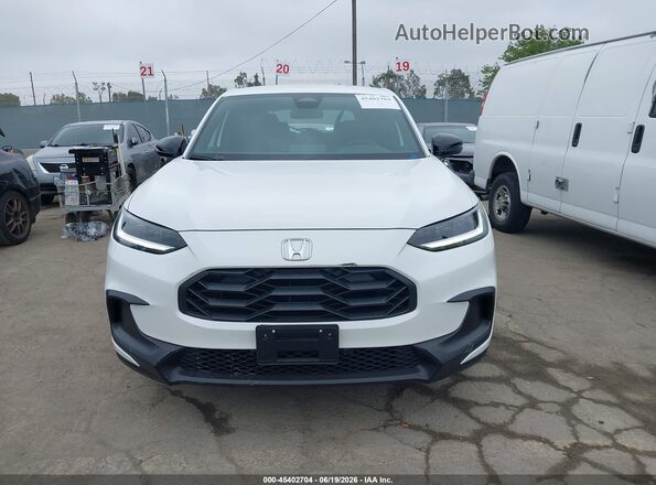 3CZRZ1H56TM725438 2026 HONDA HR-V White ხელსაწყოთა პანელის ხედი