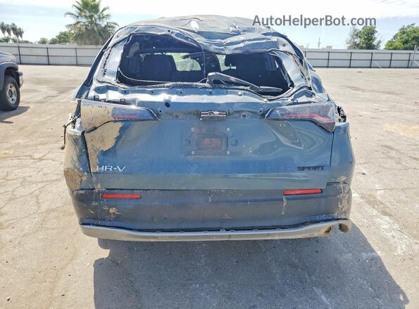 3CZRZ1H57RM738840 2024 HONDA HR-V Blue Widok z tyłu