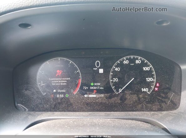 3CZRZ1H57SM710574 2025 HONDA HR-V White უკანა სავარძლების ხედი