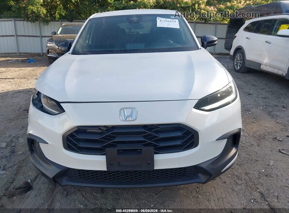 3CZRZ1H57SM710574 2025 HONDA HR-V White ხელსაწყოთა პანელის ხედი