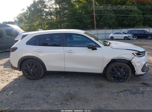 3CZRZ1H57SM710574 2025 HONDA HR-V White უკანა სალონის ხედი