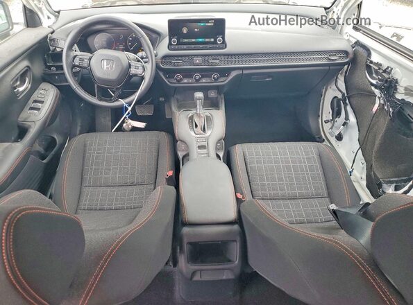 3CZRZ1H58SM741994 2025 HONDA HR-V White Вид панелі приладів