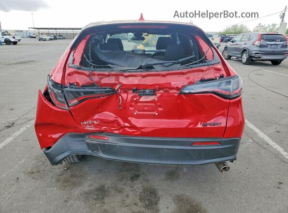 3CZRZ1H59PM720594 2023 HONDA HR-V Red Rear view