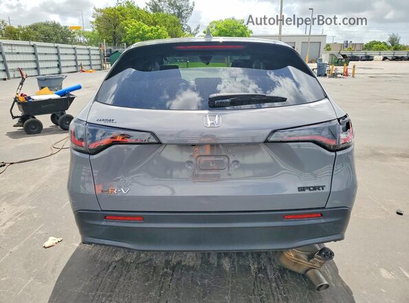 3CZRZ1H59PM725598 2023 HONDA HR-V Gray Widok z tyłu