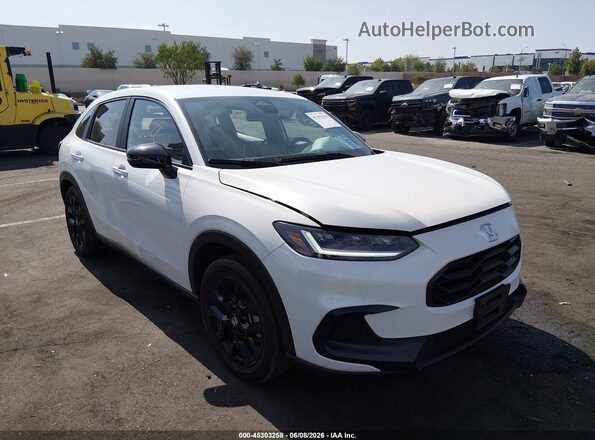 3CZRZ1H59RM711302 2024 HONDA HR-V White Սալոնի հետևի տեսք
