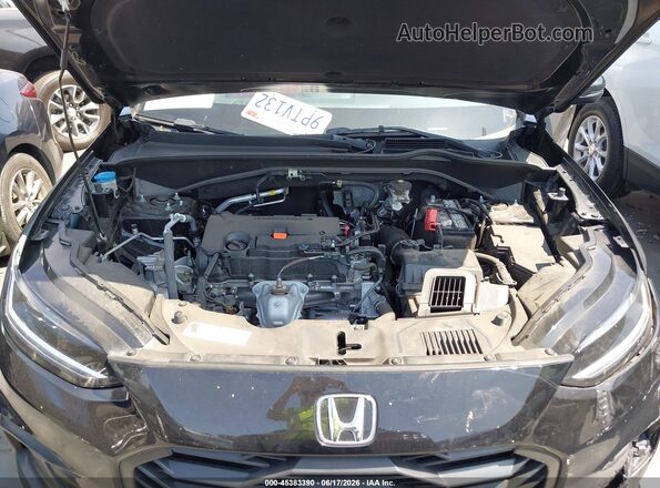 3CZRZ1H59SM726131 2025 HONDA HR-V Black Widok z tyłu