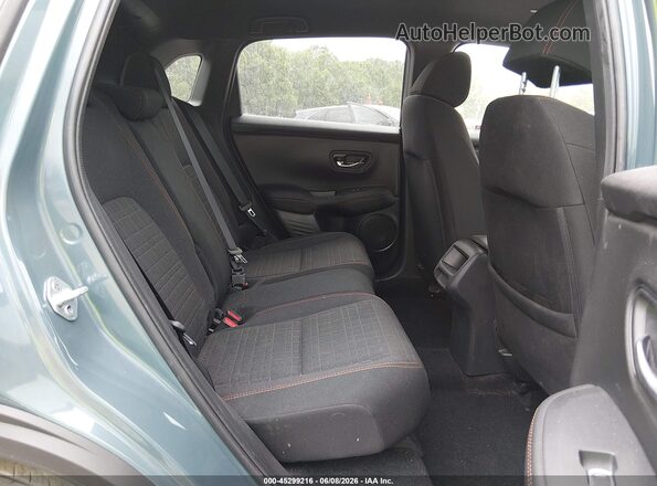 3CZRZ1H59SM730132 2025 HONDA HR-V Blue VIN կոդի պիտակի տեսք
