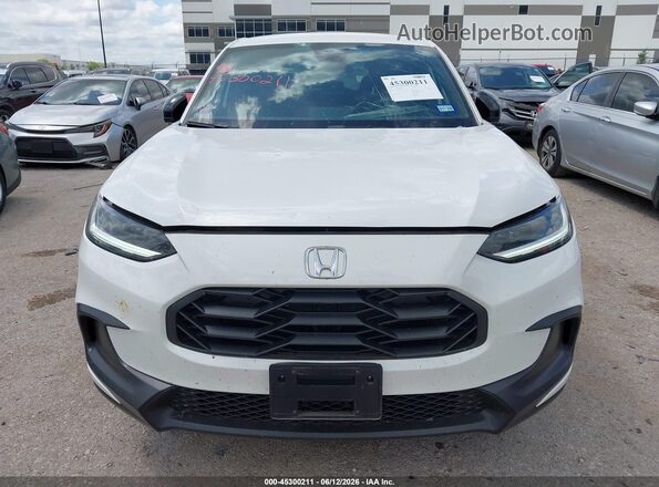 3CZRZ1H59TM728592 2026 HONDA HR-V White Вид щитка приладів