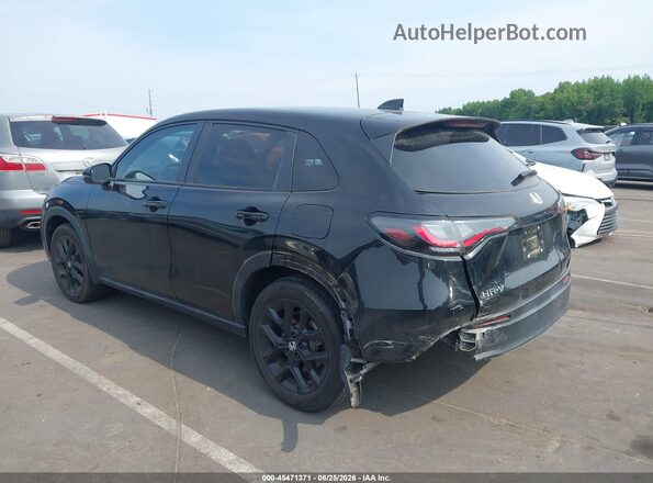 3CZRZ1H5XPM746122 2023 HONDA HR-V Black Rear left