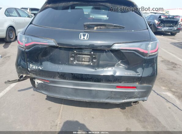 3CZRZ1H5XPM746122 2023 HONDA HR-V Black Front view