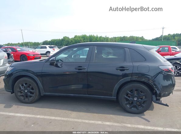 3CZRZ1H5XPM746122 2023 HONDA HR-V Black 360 interior view