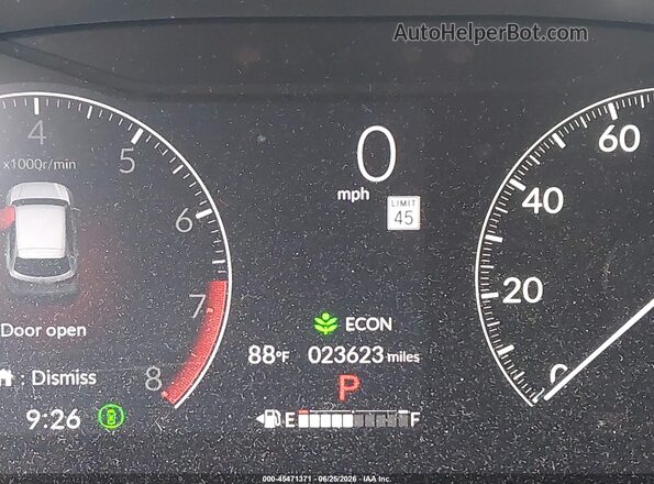 3CZRZ1H5XPM746122 2023 HONDA HR-V Black 