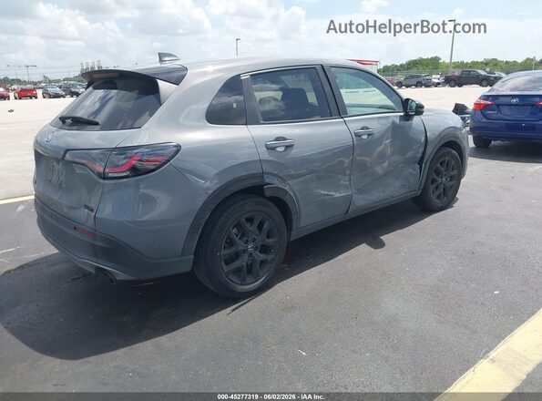 3CZRZ1H5XRM742977 2024 HONDA HR-V Gray უკანა მარჯვენა