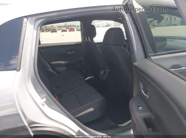 3CZRZ1H5XRM742977 2024 HONDA HR-V Gray VIN კოდის სტიკერის ხედი