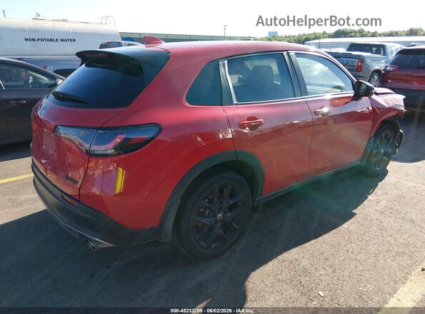 3CZRZ1H5XSM739938 2025 HONDA HR-V Red Հետևի աջ