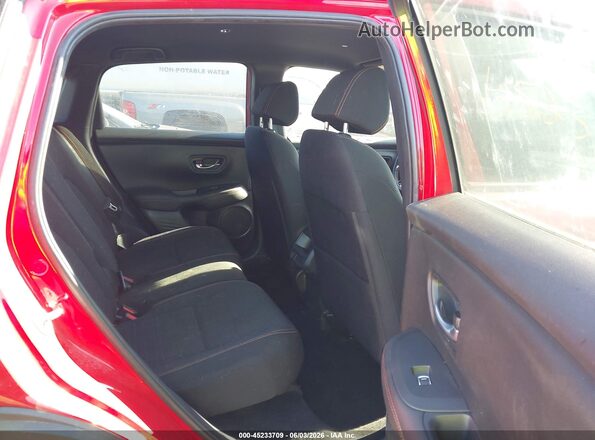 3CZRZ1H5XSM739938 2025 HONDA HR-V Red VIN կոդի պիտակի տեսք