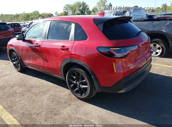 3CZRZ1H5XSM739938 2025 HONDA HR-V Red Հետևի ձախ