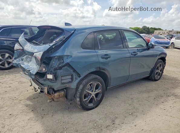 3CZRZ1H71RM757398 2024 HONDA HR-V Синий Задняя правая четверть