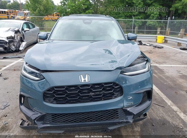 3CZRZ1H71SM737724 2025 HONDA HR-V Light Blue Widok zestawu wskaźników