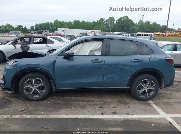 3CZRZ1H71SM737724 2025 HONDA HR-V Light Blue Widok wnętrza 360 stopni