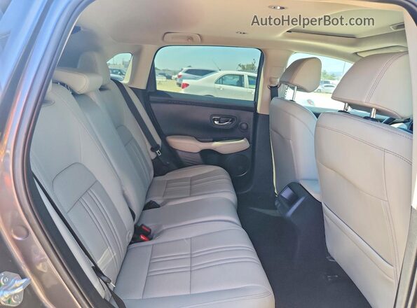 3CZRZ1H72RM738679 2024 HONDA HR-V Gray Rear interior view