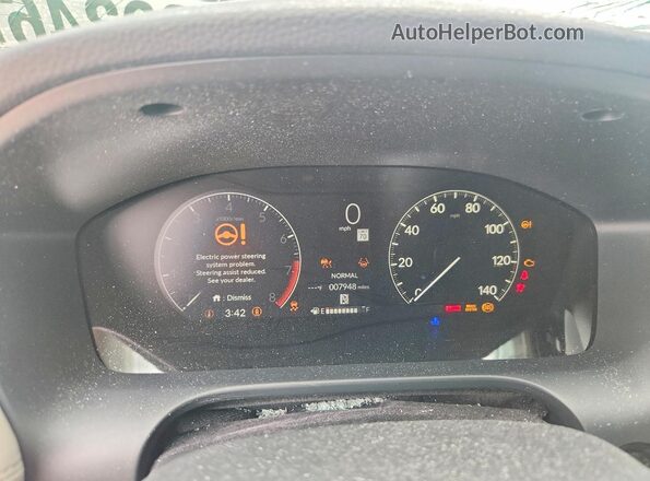 3CZRZ1H72TM717869 2026 HONDA HR-V Blue Вид щитка приладів