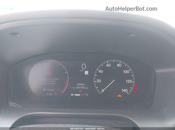 3CZRZ1H75RM747019 2024 HONDA HR-V Gray Vista de los asientos traseros