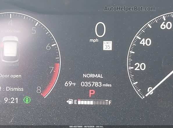 3CZRZ1H76SM739873 2025 HONDA HR-V Gray Vista de los asientos traseros