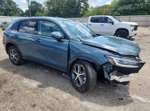 3CZRZ1H78RM760380 2024 HONDA HR-V Синий Передняя правая четверть