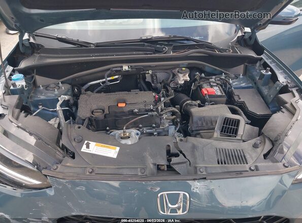 3CZRZ1H79SM729676 2025 HONDA HR-V Blue Rear view