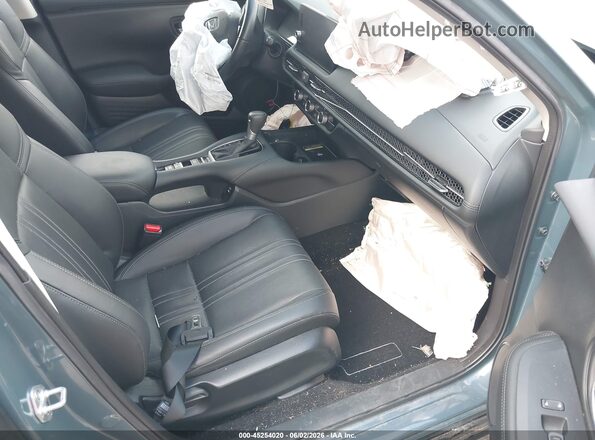 3CZRZ1H79SM729676 2025 HONDA HR-V Blue Front interior view