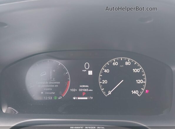 3CZRZ1H7XSM759673 2025 HONDA HR-V Blue Vista de los asientos traseros