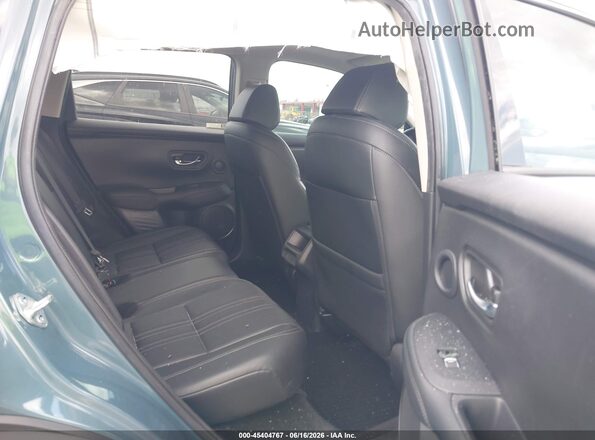 3CZRZ1H7XSM759673 2025 HONDA HR-V Blue Vista de la etiqueta del VIN