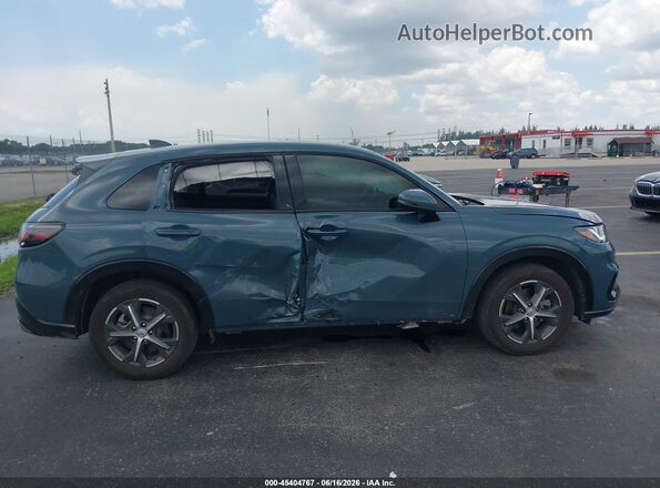 3CZRZ1H7XSM759673 2025 HONDA HR-V Blue Vista interior trasera