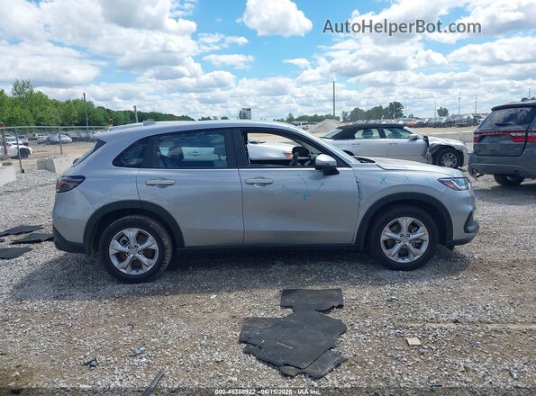 3CZRZ2H30PM743119 2023 HONDA HR-V Silver Rear interior view