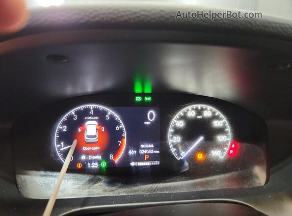 3CZRZ2H30RM772283 2024 HONDA HR-V Gray Սարքավորումների վահանակի տեսք