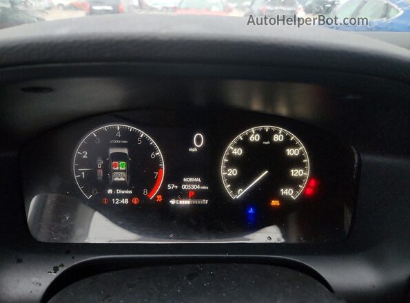 3CZRZ2H30SM749530 2025 HONDA HR-V Black Вид щитка приладів