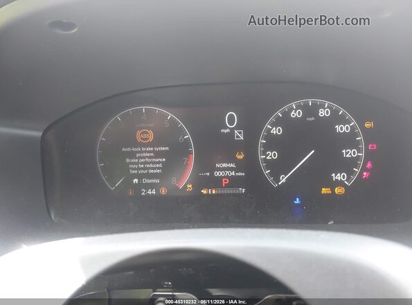 3CZRZ2H30TM755054 2026 HONDA HR-V Gray უკანა სავარძლების ხედი