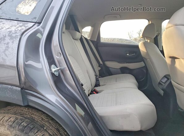 3CZRZ2H31PM747339 2023 HONDA HR-V Gray Vista de los asientos traseros
