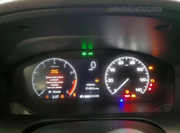 3CZRZ2H32SM751618 2025 HONDA HR-V White Вид щитка приладів